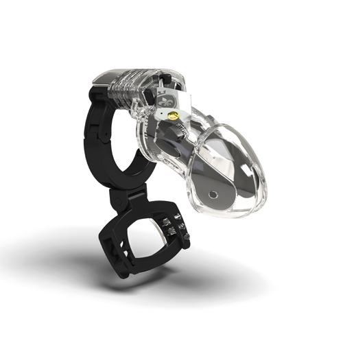 46625 Pubic Enemy No. 3 - Electrosex Kuisheidskooi met Ballstretcher - Afbeelding 1