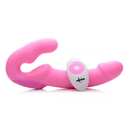 Urge Strapless Strap-On Vibrator - Roze