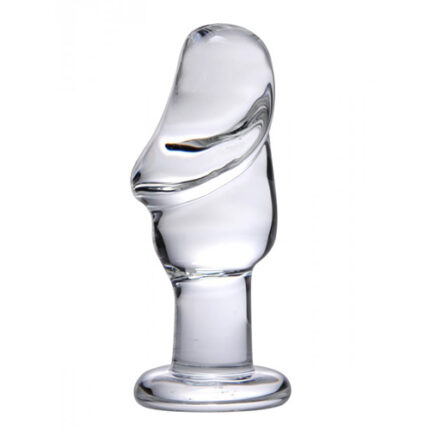 Asvini Glazen Buttplug - Transparant