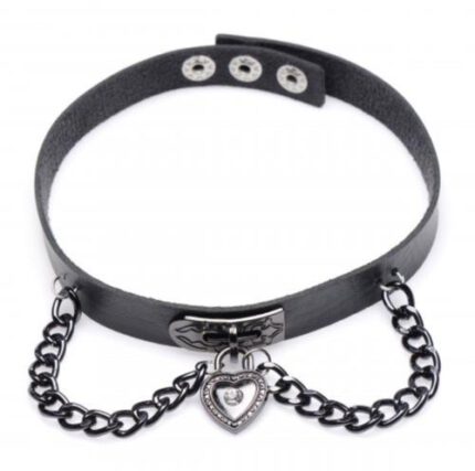 Gothic Heart Verstelbare Collar