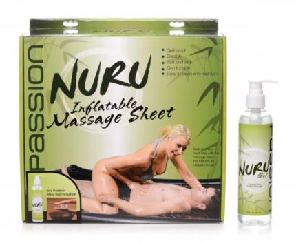 Nuru Opblaabaar Sexlaken Met Nuru Massage Gel